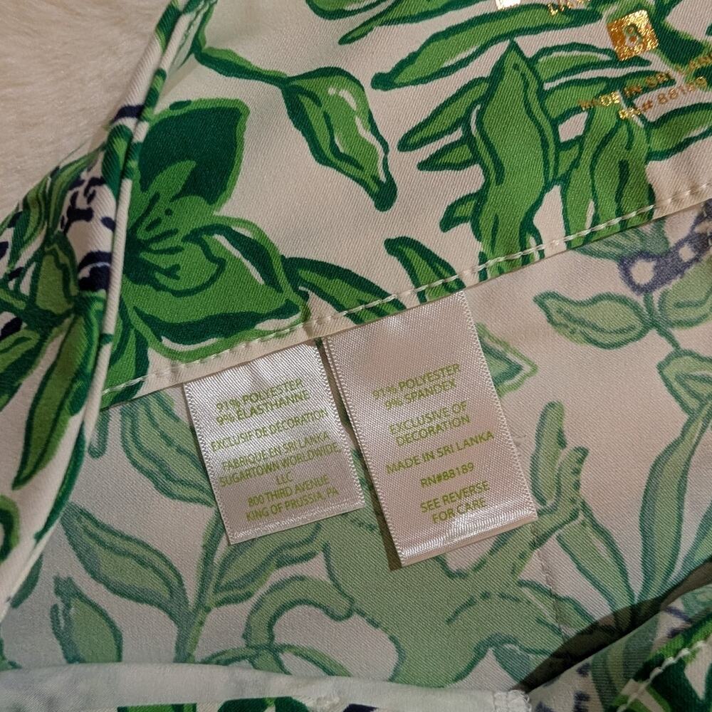 Luxletic Lilly Pulitzer | Fiddle Leaf Green Lil Escape Plan Corso Golf Pants | 8 - Picture 8 of 12